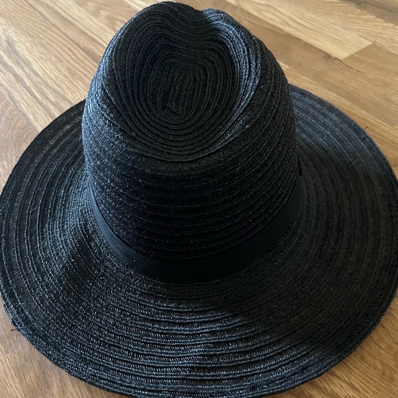 Eugenia Kim Packable Black Fedora Hat.